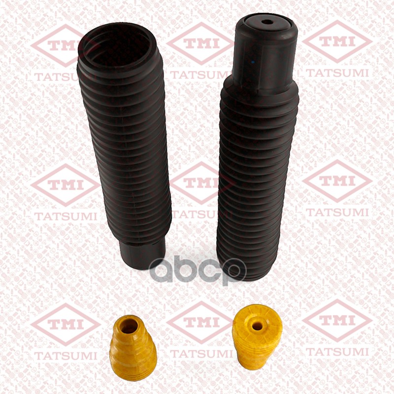 Комплект защитный амортизатора заднего (2 пыльн.+2 отб.) TATSUMI арт. TAH1359