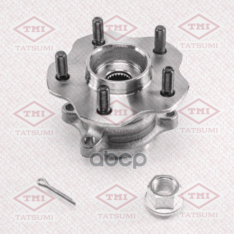Ступица задняя NISSAN Qashqai/X-Trail/Juke 07-RENAULT Koleos 07- TDE5036 TATSUMI арт. TDE5036