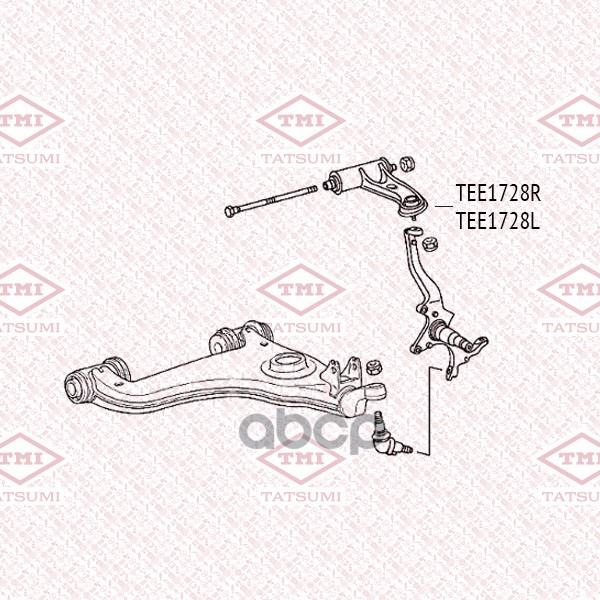 Рычаг Подвески | Перед Лев | TATSUMI арт. TEE1728L