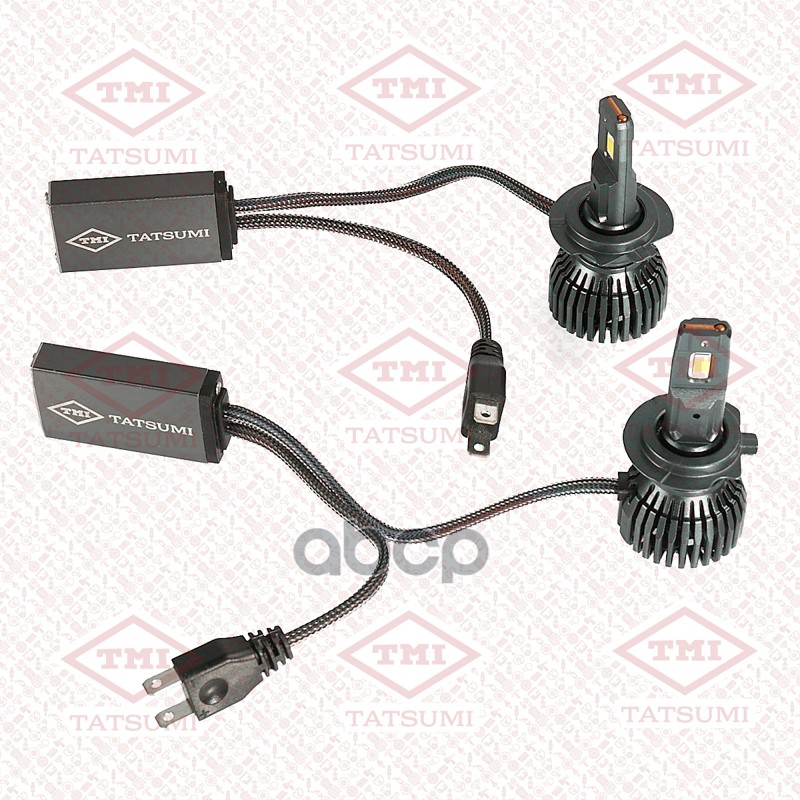 Лампа светодиодная H7/H18 12V (42W) 6500K (комплект 2шт) TATSUMI арт. TFN1005LED