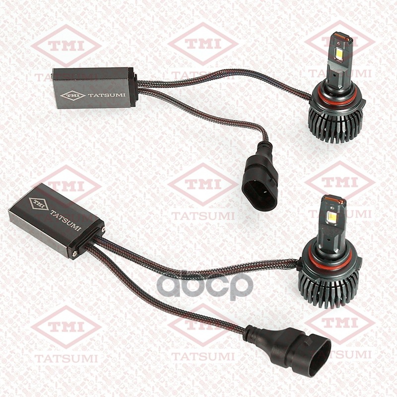Лампа светодиодная HB4 9006 12V (42W) 6500K (комплект 2шт) TATSUMI арт. TFN1006LED
