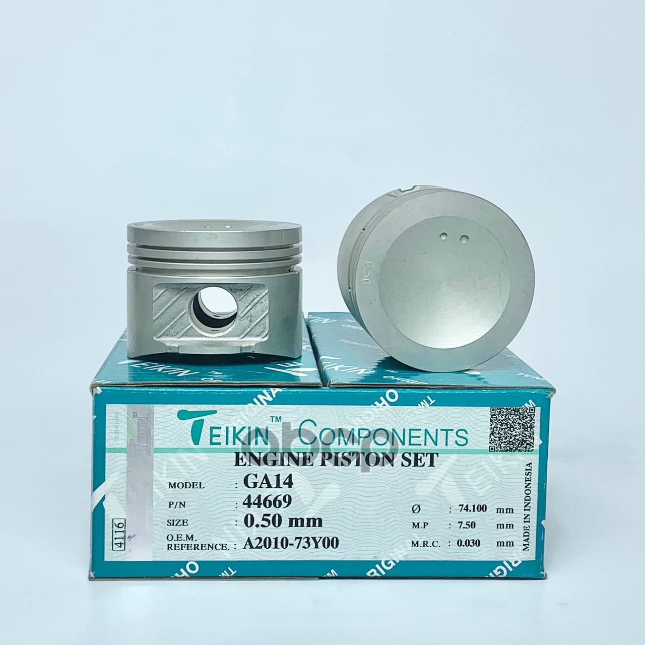 Поршень (0.5/ к-т 4 шт) Nissan Almera 95-00 / Sunny 90-00 GA14DE TEIKIN арт. 44669 050