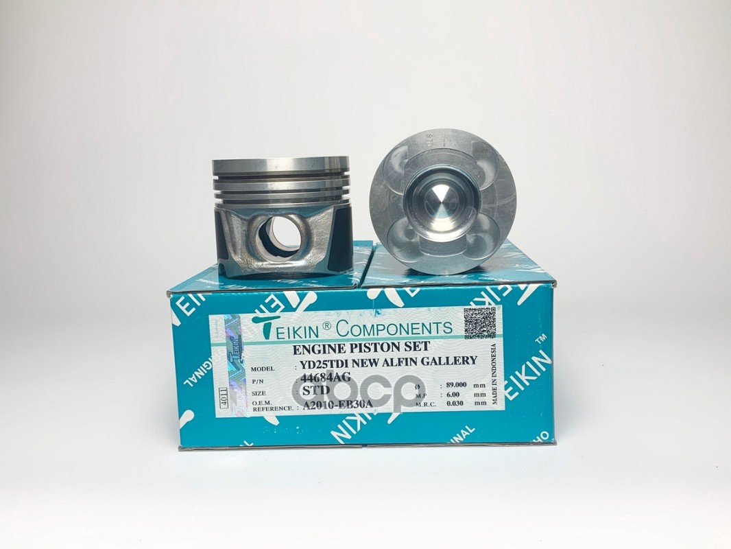 Поршень (STD/ к-т 4 шт с охлаждением) Nissan Pathfinder 04-21 / Frontier 97-09 YD25DDTI TEIKIN арт. 44684AG STD