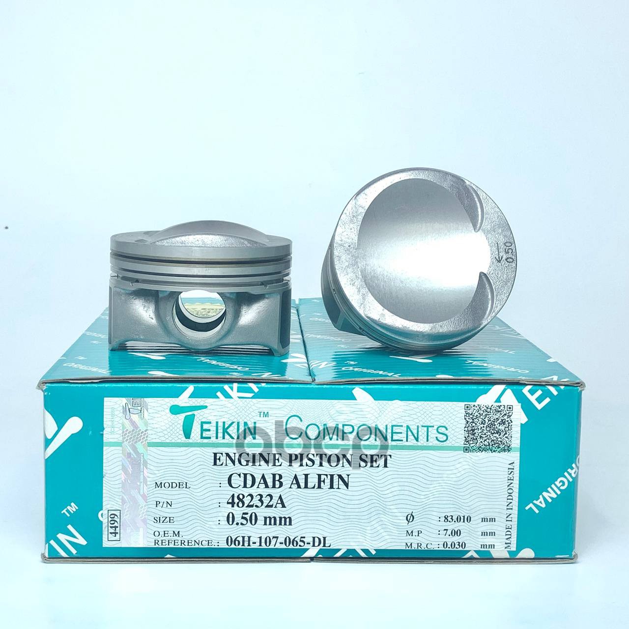 Поршень (0.5/ к-т 4 шт) Audi A3 03-13 / A4 08-15 CDAB TEIKIN арт. 48232A 050