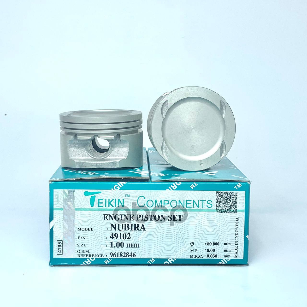 Поршень без колец Daewoo NUBIRA/LANOS A16DM 1.6L DOHC 16V d79.0+1.00 (96182846) Teikin TEIKIN арт. 49102100