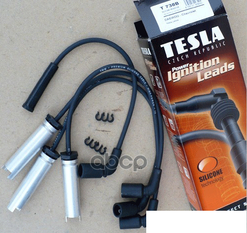Провода высоковольтные CHEVROLET Lanos ZAZ Chance TESLA T738B TESLA арт. T738B