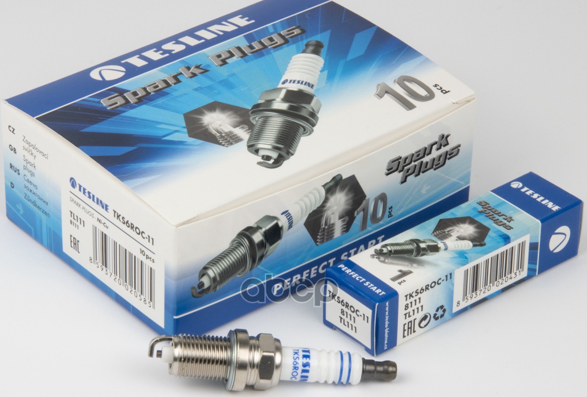 Свеча зажигания (4291) ZFR6F-11 CHEVROLET Cruze, HONDA Accord/Civic/CR-V 2.0 16V TESLA TL111 TESLA арт. TL111