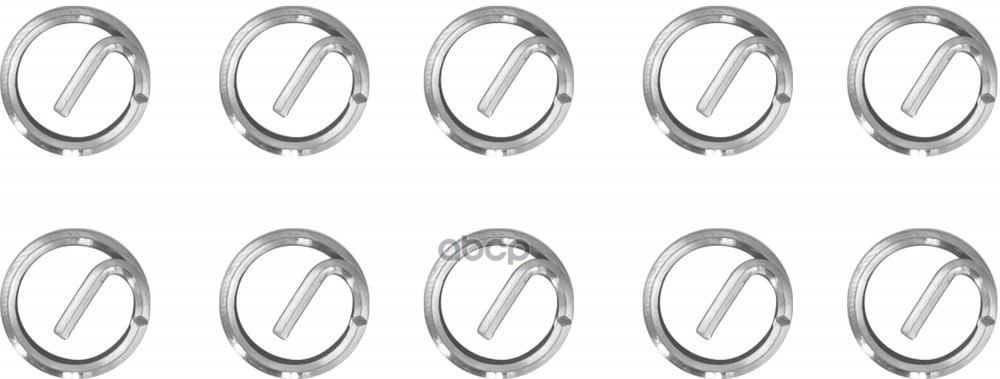 Набор Вставок Резьбовых M10x1.25, 10 Предметов THORVIK арт. WTRI10125