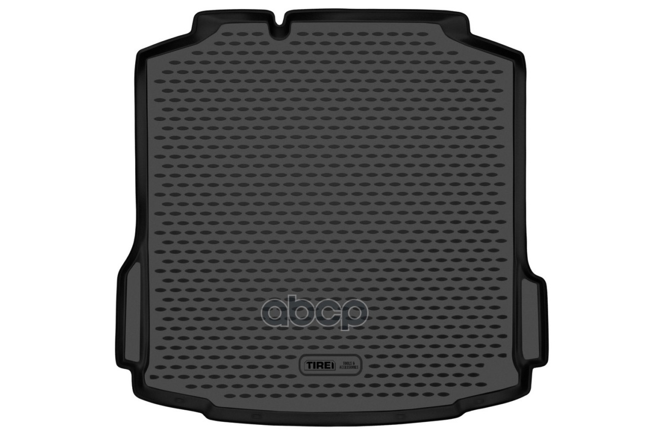Коврик в багажник полиуретановый для SKODA Rapid лифтбэк 2017- (I II)  1 шт. TIREI арт. fm3a019