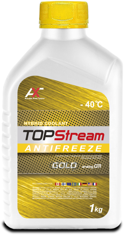 Антифриз Topstream Gold G11 1 Л TOPStream арт. ats30g0001