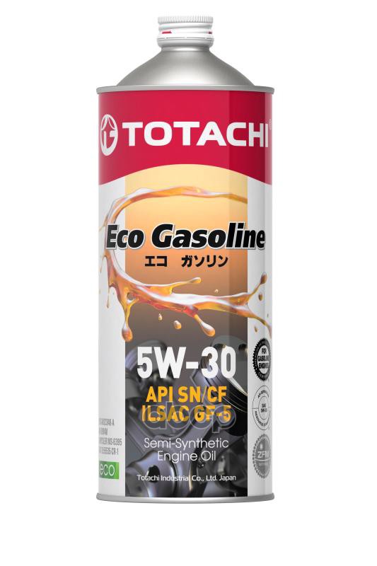 TOTACHI Масло моторное полусинтетическое Eco Gasoline 5W30 SN/CF, GF-5 1л