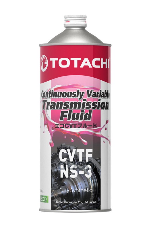 Масло трансмиссионное синтетическое CVTF NS-3 1л TOTACHI арт. 21101