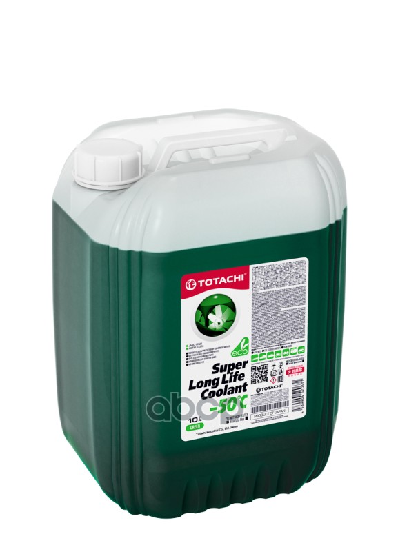 Антифриз TOTACHI SUPER LLC GREEN -50C 10л (4589904520631) 41710 TOTACHI арт. 41710
