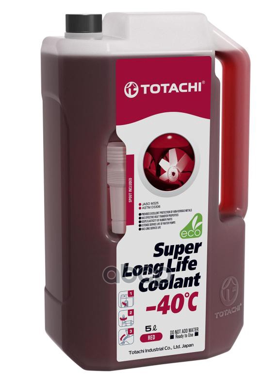 Антифриз TOTACHI SUPER LLC Red -40C 5л (4589904924842) 41805 TOTACHI арт. 41805