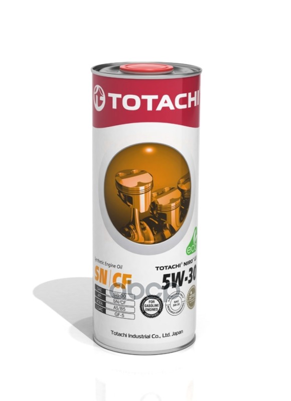 TOTACHI Масло Моторное Niro Lv Sn Synthetic 5W30 1L Пластик