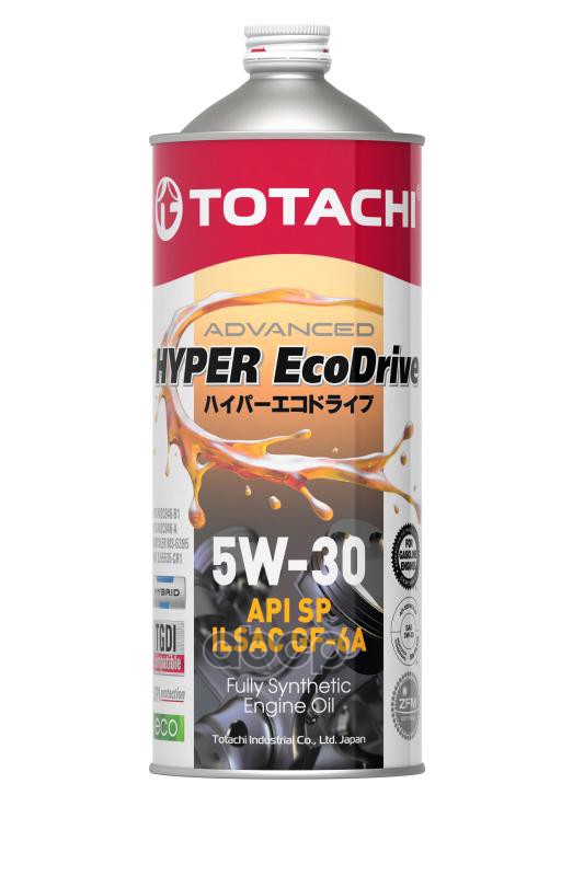 TOTACHI 5W-30 Hyper Ecodrive SP/GF-6A 1л (синт. мотор. масло)
