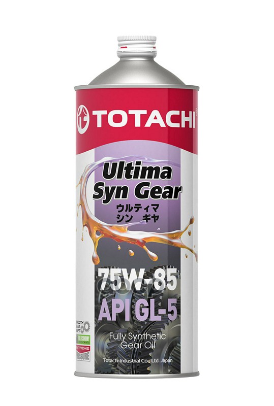 Масло трансмиссионное синтетическое Ultima Syn Gear 75W85 GL-5 1л TOTACHI арт. G3201
