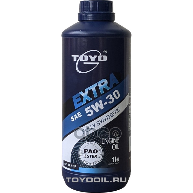 TOYO-G Масло Моторное 5W30 1L Toyo-G Extra Sae Api Sn/Cf