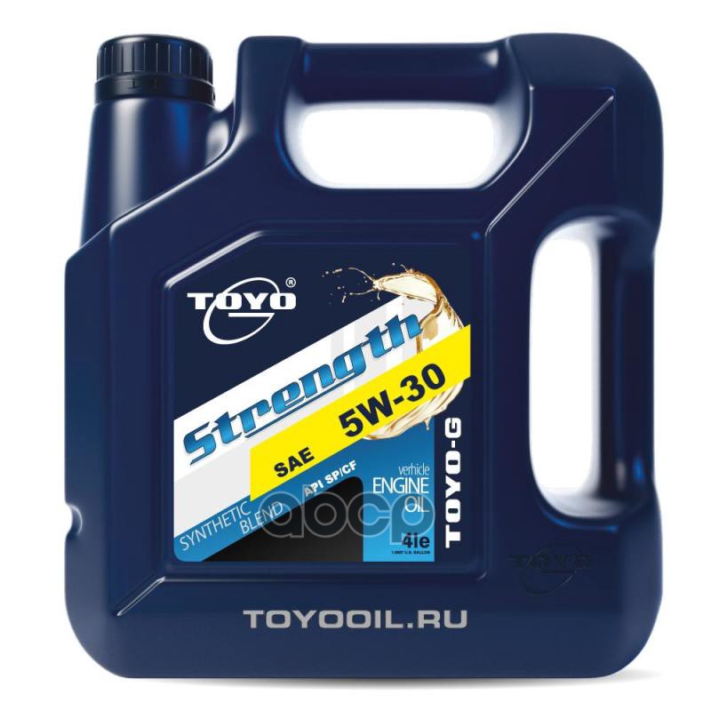 TOYO-G Масло Моторное 5W30 4L Toyo-G Strength Sae Api Sp/Cf