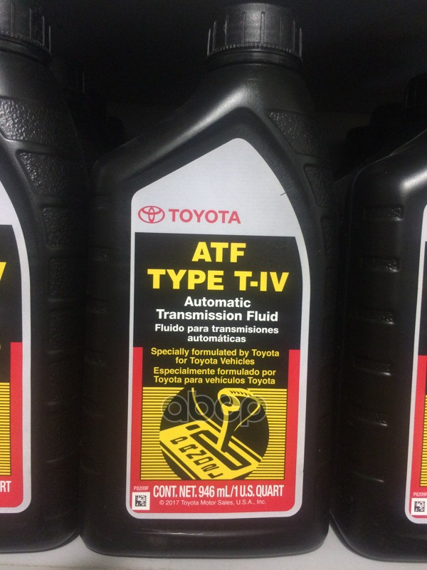 Масло трансмиссионное TOYOTA ATF TYPE T-IV (0,946л)*6 (00279-000T4) 00279-000T46S TOYOTA арт. 00279-000T46S