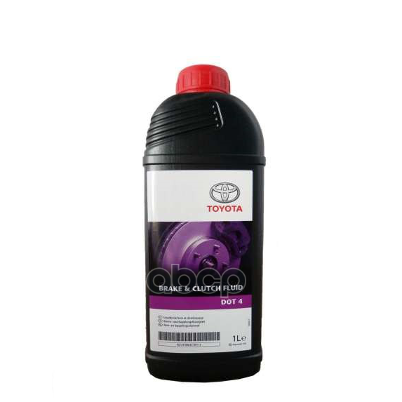 Жидкость тормозная TOYOTA DOT 4 Brake & Clutch Fluid 1л 08823-80112 TOYOTA арт. 08823-80112