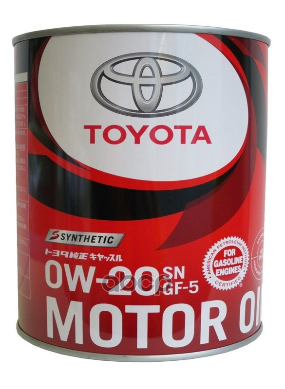 Моторное Масло Синтетическое Toyota Toyota Motor Oil Gf-6A (Япония) 0W-20 1Л (08880-12206) (08880-13206) 08880-12606 TOYOTA а...