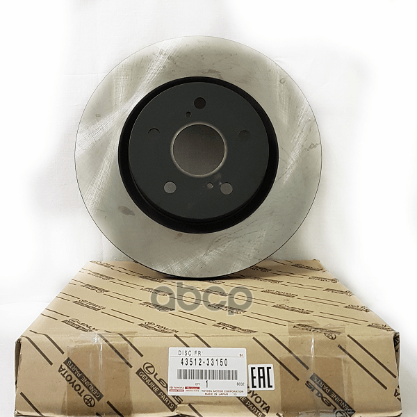 Диск тормозной передний CAMRY 17-/RAV4 18- TOYOTA 43512-33150 TOYOTA арт. 43512-33150