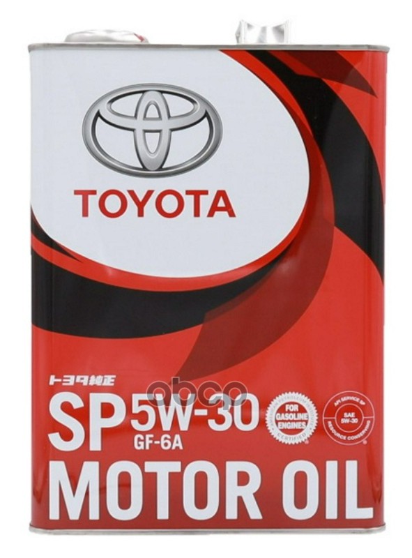 TOYOTA МАСЛО МОТОРНОЕ TOYOTA SP 5W-30 4Л 88801-3705