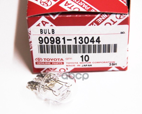 Лампа 12V W21/5W 21/5W TOYOTA 1 шт. картон 90981-13044 TOYOTA арт. 90981-13044