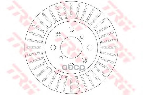 Диск тормозной передний SUZUKI Swift IV 06-12 TRW DF6232 TRW арт. DF6232