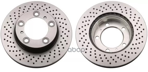 Диск тормозной передн левый PORSCHE BOXSTER (987) 2.7 DF6413S TRW арт. DF6413S