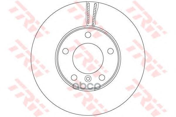 Диск тормозной передний MERCEDES G-CLASS (W461, W463) 315мм DF6478S TRW арт. DF6478S