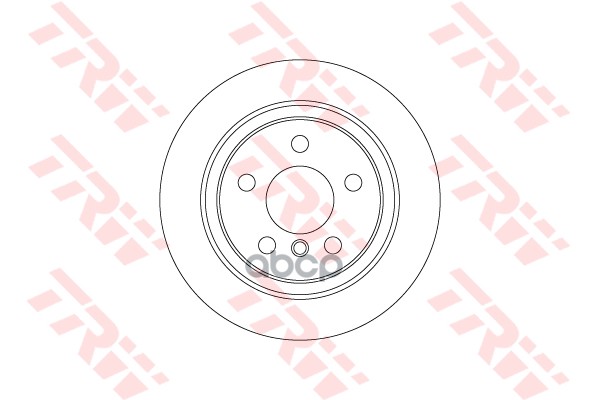 Диск тормозной задний BMW X1 (F48) 1.8 DF6756 TRW арт. DF6756