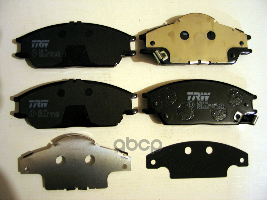 Колодки передние+метал.ушко HYUNDAI ACCENT 1.3 1.5 1.6 00-> GETZ 1.1 1.3 1.6 TRW GDB3331 TRW арт. GDB3331