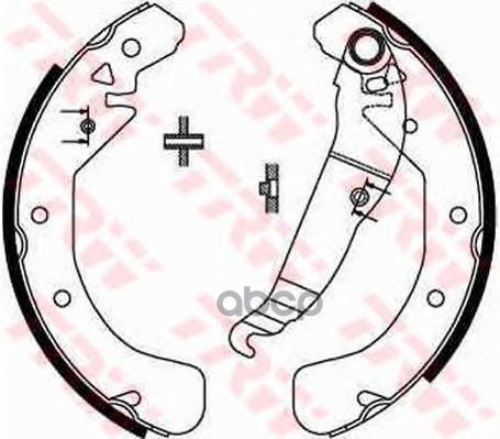Колодки Барабанные Opel Astra G, H, Vectra B Gs8637 TRW арт. GS8637
