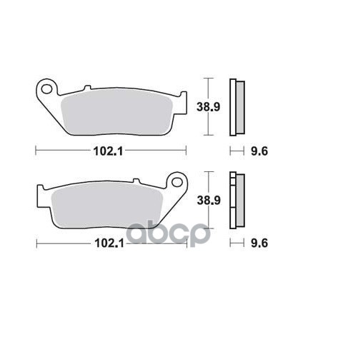 Колодки Дисковые Mcb599sh TRW арт. MCB599SH