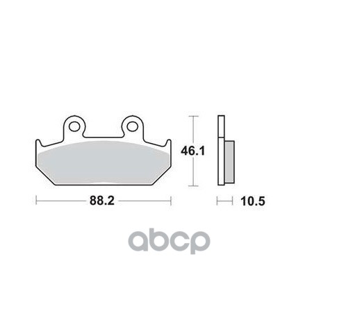 Колодки дисковые MCB624SV TRW арт. MCB624SV