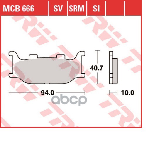 Колодки Тормозные Дисковые Передн Mbk: Yp 250 00-, Vp 400 04-, Yamaha: Yp 250 98-, Yp 250 96-, Yp 250 99-, Yp 400 05-, Xp 500...