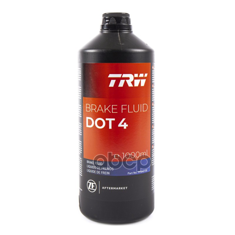 Жидкость тормозная DOT4 (1L) PFB401SE TRW арт. PFB401SE
