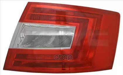 Фонарь задний правый SKODA OCTAVIA 2013- TYC арт. 11-c671-01-2b