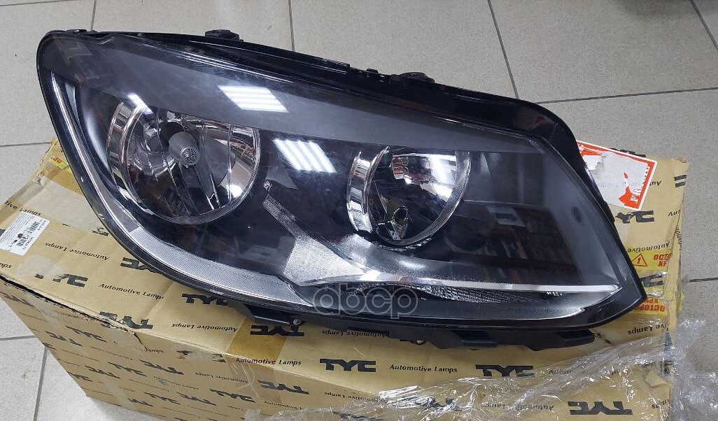 Фара правая VOLKSWAGEN CADDI 2010- ELECTRIC W/MOTOR TWIN TYC арт. 20-c475-05-2b