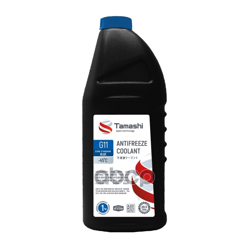 Антифриз G11 Euro Standard Blue, 1Кг, Синий, Готов Tamashi арт. AFTB1