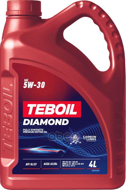 Teboil 5W-30 Diamond Sl/Cf 4Л (Синт. Мотор. Масло)