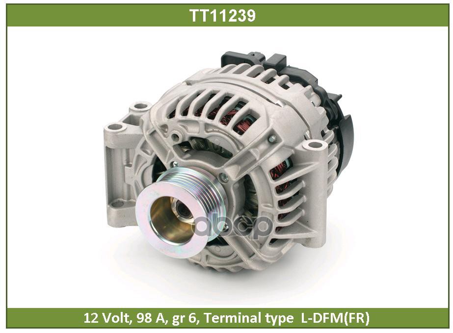 Генератор ДАЧИЯ: ЛОГАН САНДЕРО, НИСАН КУБИСТАР, РЕНО: КЛИО ЭСПЕЙС КАНГУ ЛАГУНА МЕГАН ЛОГАН СЦЕНИК (T Tesla Technics арт. TT11239