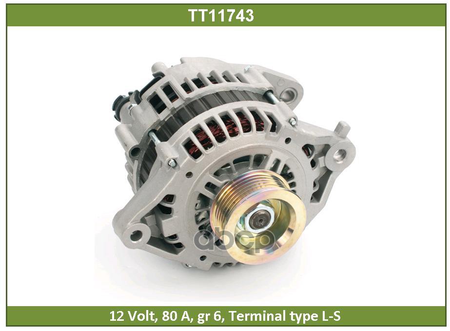 Генератор НИССАН: АЛЬМЕРА, ПРИМЕРА, СЕНТРА (TT11743) Tesla Technics арт. TT11743