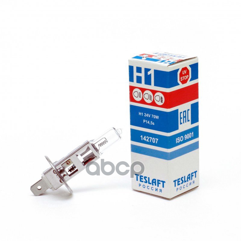 Лампа 24V H1 70W Teslaft 1 Шт. Картон 142707 Teslaft арт. 142707