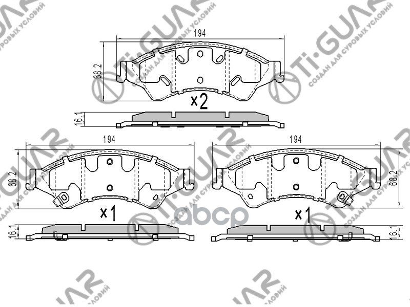 Пыльник рулевой рейки TG2005 Ti-Guar арт. TG2005