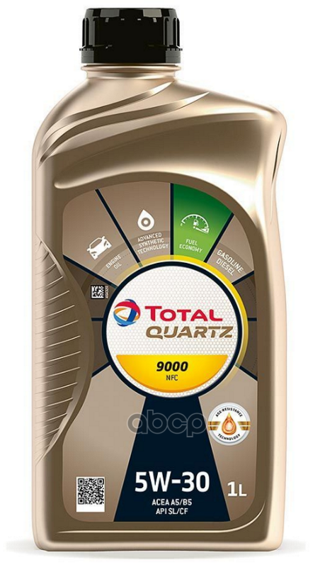 TotalEnergies Масло моторное TOTAL Quartz 9000 FUTURE NFC 5W-30 1л 10980301