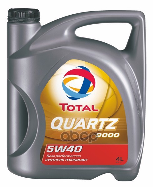 TotalEnergies Масло моторное синтетическое TOTAL Quartz 9000 5W-40 4л (10210501) 148597