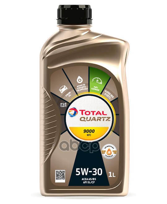 TotalEnergies Масло моторное Total Quartz 9000 FUT.NFC 5W-30 1л 171839